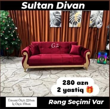 султан чай оптом: Divan, Açılmayan, Vеlur parça — 1