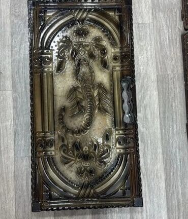 mini qaçış aparatı: Qoz ağacından hazırlanmış əl işi diplomat nərdlər.Daşı Zəri və Sumkasi — 5