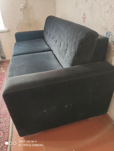 divan 2 əl: Di̇van-kravat, İşlənmiş, Açılan, Bazasız, Vеlur parça, Çatdırılma yoxdur — 3