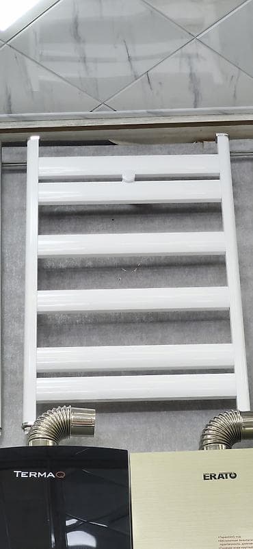 Ağ rəngli divar tipli dəsmal qızdırıcısı (radiator) - Material