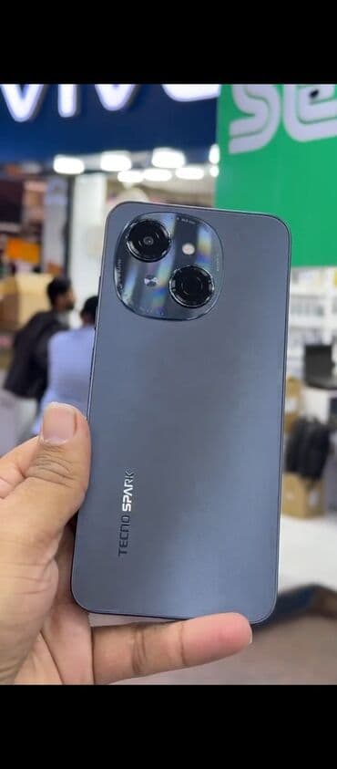 Tecno Spark, 128 GB, rəng - Boz, İki sim kartlı
