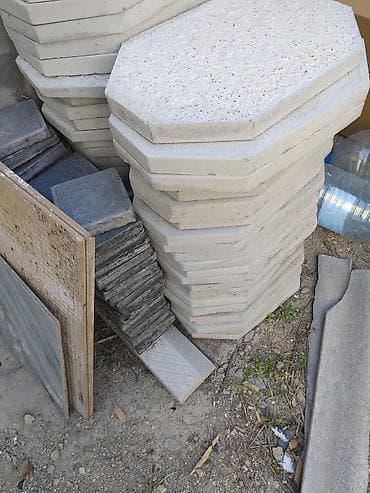 şeki: Dekorativ beton səki daşları və plitələr - Material: yüksək sıxlıqlı — 2