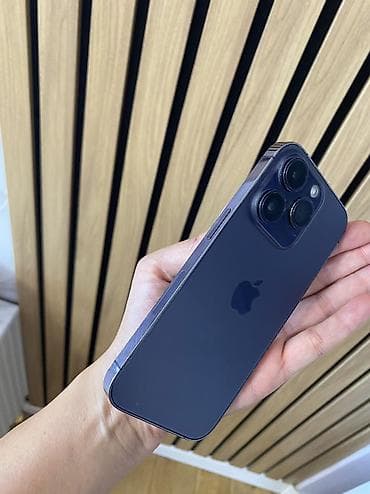 apple imac: IPhone 14 Pro, 128 GB, Deep Purple, Face ID — 3