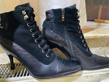 Ölçü: 39, rəng - Qara, İşlənmiş