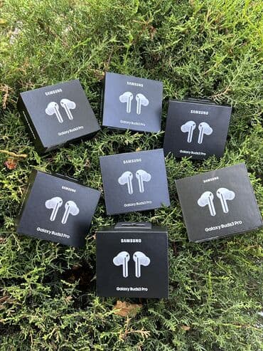 samsung nausnik: Samsung Galaxy Buds3 Pro – premium TWS qulaqlıq - Aktiv Səs-küyün — 1