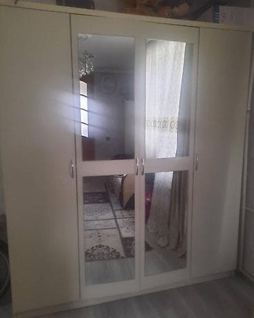 Uşaq mebeli: Açılan, 4 qapılı Düz dolab, Qarderob, paltar dolabı — 2
