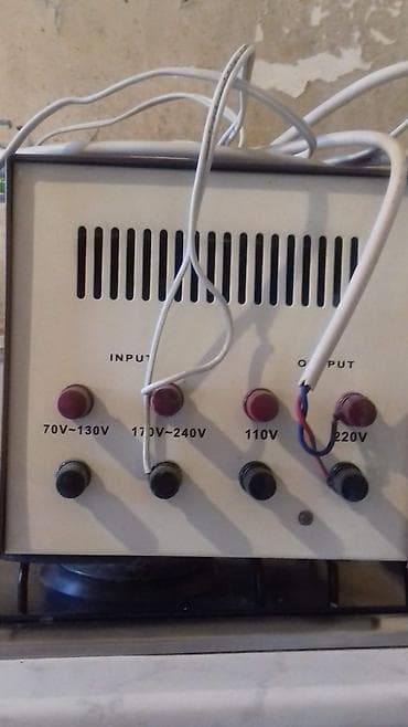 ev saati: AC gərginlik stabilləşdiriciləri (2 ədəd) 1) EMKAY AVR-500W - Model — 7