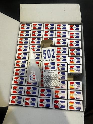 quru: Məhsul: AO DE GU 502 Super Glue – Sianoakrilat əsaslı yapışdırıcı — 2