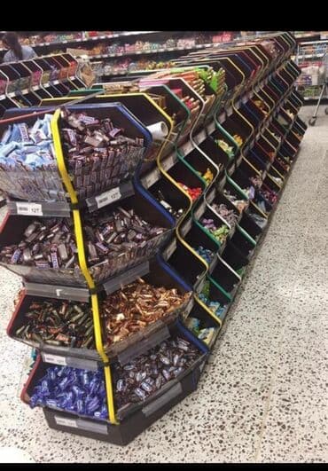 hazır vitrin: Konfet vitrini *SEVA XİRDALAN* konfet vitrini satilir. olcu Şokolad — 2