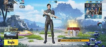 PUBG Mobile hesabı – Laboratoriya silahları və xüsusi vasitə skini
