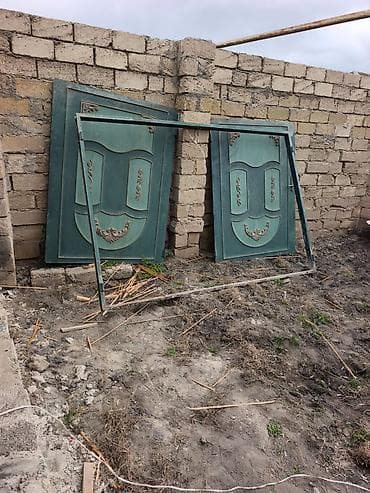Darvaza satılır ölçüləri 3m*2.05 qalın dəmir ünvan binə savxoz lalafo.az -da Darvaza satılır ölçüləri 3m*2.05 qalın dəmir ünvan binə savxoz