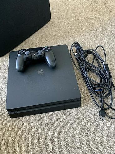 playstation 4 satılır: Playstation 4 slim 500 gb 2 pult ilə.Tam saz vəziyyətdə — 1