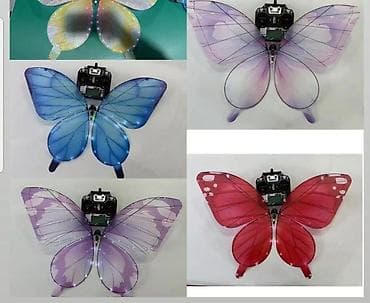 divar tablolari: Uçan “Kəpənək” dron dekoru – peşəkar səhnə və tədbirlər üçündür — 3