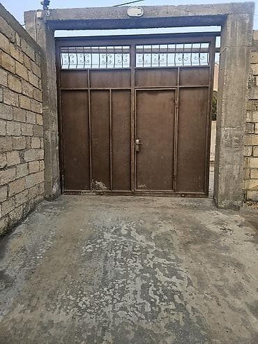 qaymaq ciceyi: Dəmir Həyət darvazası, Mexaniki, Qapı ilə, rəng - Qəhvəyi — 4