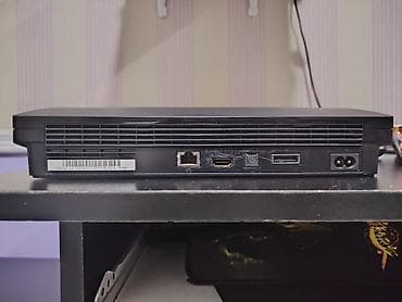 playstation 3 almaq: PS3 oyun konsolu dəsti yaxşı vəziyyətdədir Komplekt: - Sony — 5