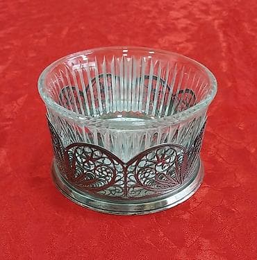 lala.fo posuda: Qənd qabı sovet istehsalı, yaxşı vəziyyətdədir. Materialı melxior — 3