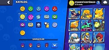 up saat type 1: Brawl Stars hesabı – yüksək səviyyəli oyun içi irəliləyiş və zəngin — 4