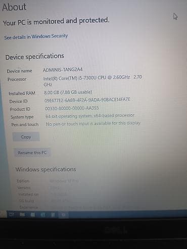 intel i7 3770: Dell Latitude 5580 noutbuku Barter Apple Watch ile Yada Iphone ile — 4