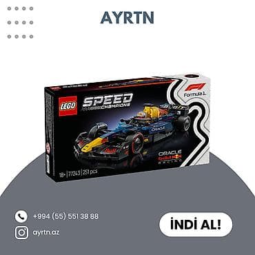 lego oyuncaq: LEGO Speed Champions – Oracle Red Bull Racing Formula 1 bolidi - Rəsmi — 1