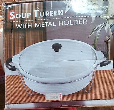 Sup qabları, rəng - Ağ, Keramika