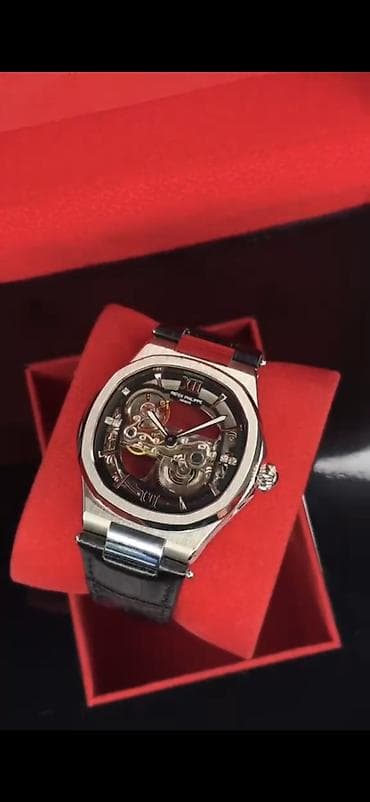 sensor saatlar: Yeni, Qol saatı, Patek Phillipe, rəng - Qara — 1