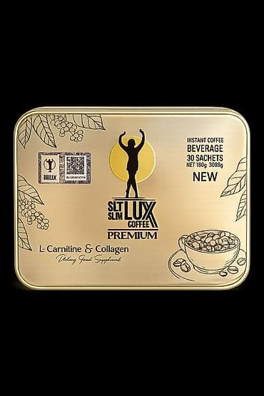 Şəxsi əşyalar: Məhsul: SLT SLIM LUX Coffee Arığlama çayı - Say: 30 ədəd saşe - — 1