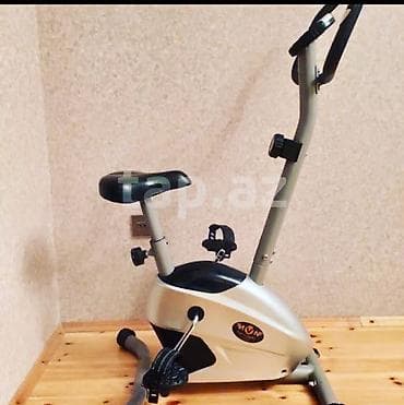 MON firmasının idman velosipedi. Evdə idman etmək üçün əlverişlidir