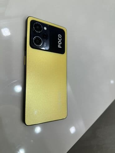 Аудиотехника: Poco X5 Pro 5G, цвет - Желтый, Сенсорный — 3