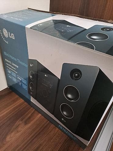 tozsoran lg: LG Mini Home Theater FB162 Xüsusiyyətlər: - P.M.P.O. 2600W güc - — 4