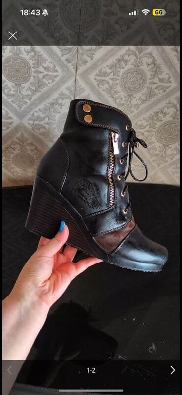 platforma qadın krossovkaları: Qadın ayaqqabıları dəsti 1) Ağırlıqlı idman ayaqqabısı (foto 1) - — 2