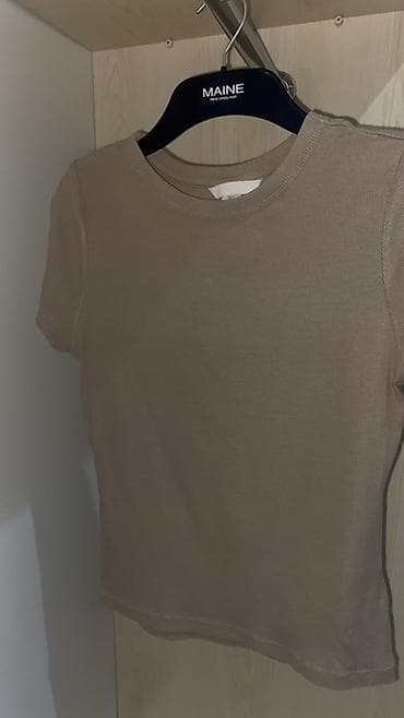 usta geyimi: H&M qısaqol t-shirt - Brend: H&M - Ölçü: S (EU S / US S) - — 1