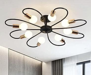 Çılçıraq, 8 lampa, Metal — 1