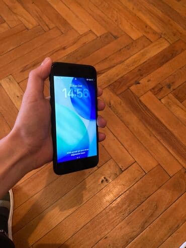 iphone dubai baku: IPhone SE 2022, 64 GB, Qara, Barmaq izi — 2