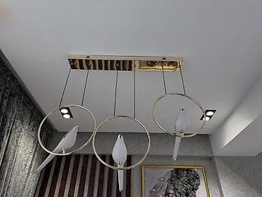 quş vuran: Led Çılçıraq, 3 lampa, Metal — 2