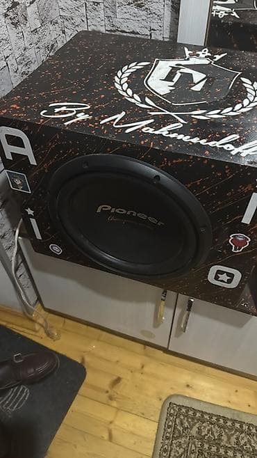 Pioneer “Champion Series” subwoofer + inteqrə edilmiş avtomobil — 3