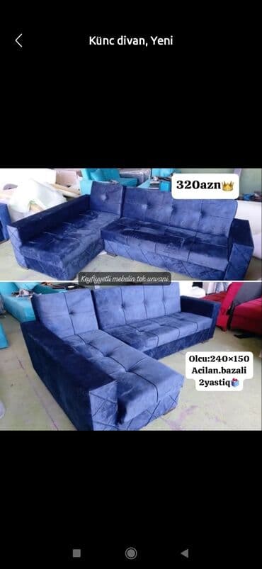 qedimi parcalar: Künc divan, Yeni, Açılan, Bazalı, Parça, Şəhərdaxili pulsuz çatdırılma — 3