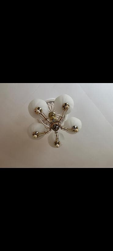 samavar qiyməti: Çılçıraq, 5 lampa, Metal — 1