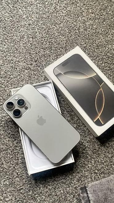 iphone sumqayit: IPhone 16 Pro, 128 GB, Space Gray, Face ID — 2
