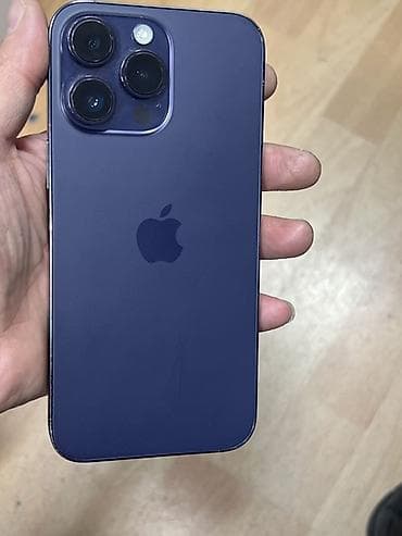 IPhone 14 Pro Max, 256 GB, Deep Purple, Face ID lalafo.az -da IPhone 14 Pro Max, 256 GB, Deep Purple, Face ID