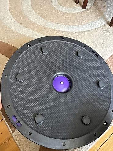 blu ray disk: Bosu tipli balans trenajoru – bənövşəyi yarımkürə fitnes platforması — 4