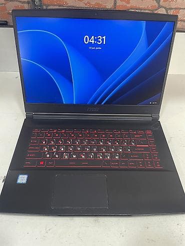 irshad iphone x: MSI GF63 Thin 9SCX oyun noutbuku - Ekran: 15.6" FHD (1920x1080) — 1