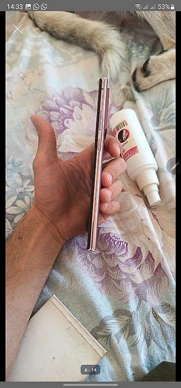 apple iphone 3g: Samsung Galaxy Note 20 Ultra, 256 GB, rəng - Qızılı, Sensor, Simsiz şarj, Face ID — 3