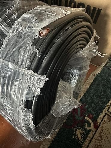 Koaksial kabel bobini - Tip: Koaksial kabel (qara örtüklü, mis nüvə