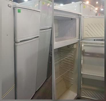 islenmis xaladennik: İki qapılı soyuducu - Yuxarıda dondurucu bölmə, aşağıda əsas soyuducu — 1