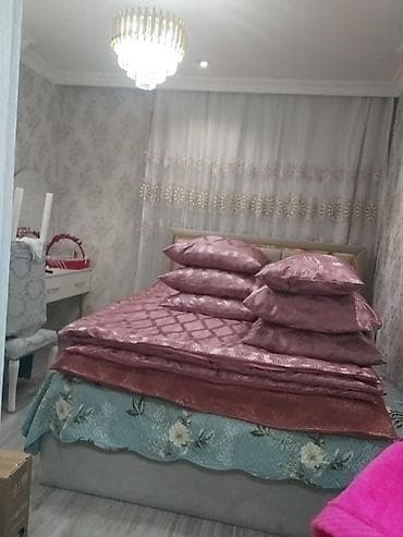 divan ucun ortukler: Yataq üçün Yeni rəng - Çəhrayı Yataq örtüyü — 1