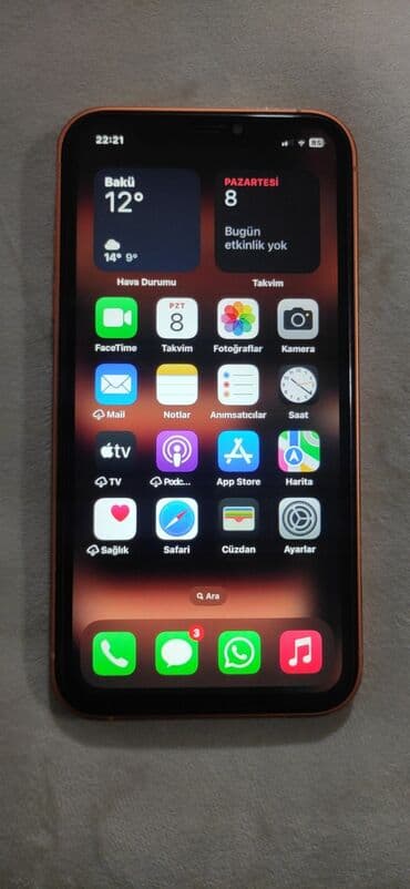iphone xr qiymet: IPhone Xr, 128 GB, Narıncı, Face ID — 5
