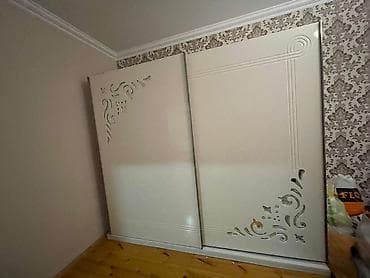 2 el mebel: İkinəfərlik çarpayı, Dolab, İşlənmiş — 4