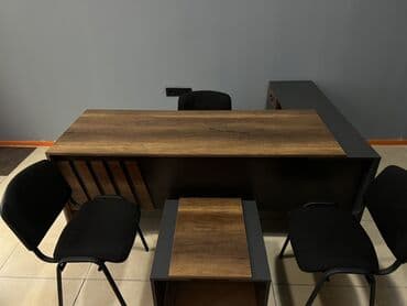 мойка шкаф для кухни: Ofis mebel dəsti – rəhbər masası, köməkçi “T” tumbalı yan masa, qonaq — 3