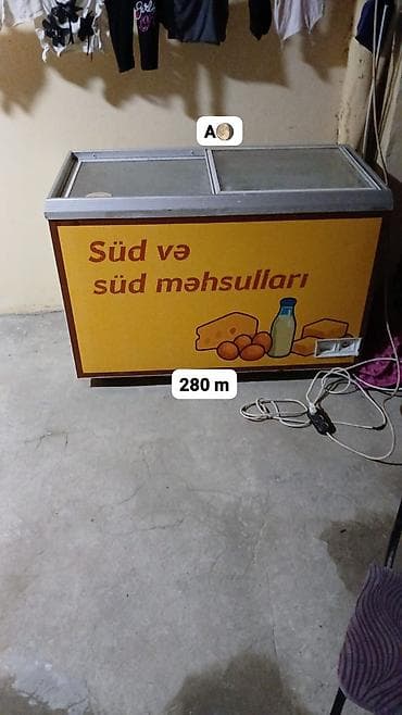 soyuducu ariston: Şüşəli dondurucu — 1