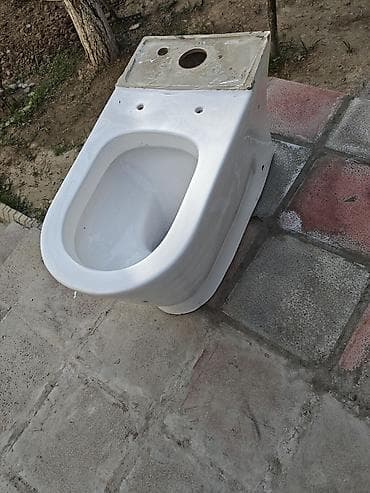 унитаз б у: Tualet qabı – döşəməyə quraşdırılan model — 2